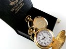 BOB DYLAN Signed 24k Gold Plated Pocket Watch Autographed Luxury Gift Case