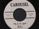DAVE T & DEL-RAYS: Girl In My Heart / Scooter Town 45 Hear  Vocal Groups
