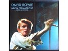 DAVID BOWIE - NEON PERMAFROST - RARE LIVE 2LP RED&PURPLE COLORED VINYL , POSTER