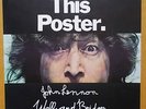 JOHN LENNON * EMI SHOP DISPLAY POSTER FOR 'WALLS AND BRIDGES' LP * EX CONDITION