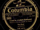 TINO ROSSI -CHANSON- L'ombre s'enfult (In mir klingt ein Lied)   78rpm  S8979