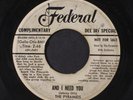 PYRAMIDS: Deep In My Heart For You / And I Need You 45 Hear  (bio, plays ok)