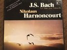 NIKOLAUS HARNONCOURT J S Bach CELLO SUITES Harmonia Mundi FRANCE 381 VIOLONCELLE