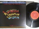 JOHN MCLAUGHLIN,AL DI MEOLA,PACO DE LUCIA FRIDAY NIGHT 25AP 2035 Japan OBI LP