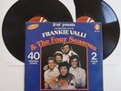 FRANKIE VALLI & THE FOUR SEASONS - 40 GREATEST HITS 2LP EX/NM VINYL UK Best Of