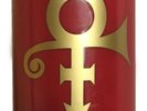 PRINCE CANDLE w/ symbol NPG STORE Red sl. scented 6