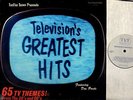 TELEVISION'S GREATEST HITS (50s & 60s) DOUBLE LP EX/EX- TVT 1100 themes 1985