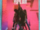 PEARL JAM - TEN - EX+ / EX++ VINYL LP - 1ST PRESSING 1991 - PRINTED INNER