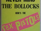 SEX PISTOLS Never Mind The Bollocks - Original French LP Blank Back Barclay Punk