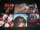 VINTAGE KISS LP Promo Flats Animalize Asylum ALIVE III Revenge Carr Kulick