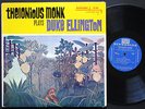 THELONIOUS MONK Plays Duke Ellington LP RIVERSIDE RLP 12-201 US '58 JAZZ DG MONO