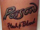 POison Flesh & Blood Album LP Vinyl 1990 Capitol Records