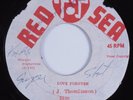Reggae 45 BIM SHERMAN Love Forever RED SEA HEAR VG+