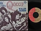 QUEEN 1974 SINGLE MADE IN PORTUGAL 45 UNIQ. PS 7 *KILLER QUEEN*