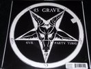 45 Grave Evil/ Partytime limited edition white vinyl 45 RPM