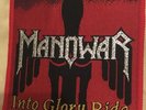 Original MANOWAR Into Glory Ride 1980's Sew on Badge / Patch