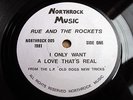 RUE & THE ROCKETS, I ONLY WANT A LOVE THAT'S REAL, UK PRIVATE 45, POWERPOP / MOD