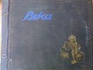 beka records germany 1920's 12 pockets record holder 78 RPM - stick out figure