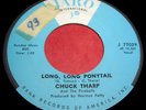 CHUCK THARP & FIREBALLS Long Long Ponytail 45 Killer Rockabilly Orig Jaro NICE