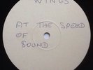 Beatles Paul McCartney At The Speed Of Sound White Label Test Pressing LP Album