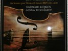 KUIJKEN VIOLIN LEONHARDT BACH SONATAS 1st STEREO DEUTSCHE HARMONIA  MUNDI