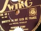 Quintette Du Hot Club De France - Paramount Stomp Swing Jazz 78