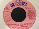 Jackie & Oneida - Turn Our Rain Into Sunshine (VG 7
