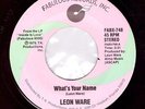 Northern Soul USA Original - Leon Ware - What's Your Name ?Hear?