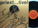 JUDAS PRIEST - Priest...Live  LP (1st US Issue on COLUMBIA w/Embossed Cover) M-