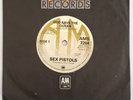 Sex Pistols God Save the Queen single A and M
