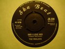 UK SKA BEAT JB 230-THE WAILERS-AND I LOVE HER/DO IT RIGHT-NR EX