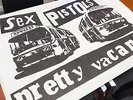 ORIGINAL 1977 VIRGIN SHOP SEX PISTOLS PRETTY VACANT POSTER JAMIE REID