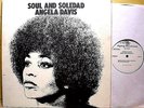 ANGELA DAVIS - Soul And Soledad - '71 Black Power LP - WLP - EX vinyl
