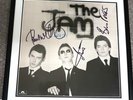 the jam fully signed in the city 1977 lp album  mounted and framed