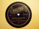 JAZZ-BO'S CAROLINA SERENADERS-HOPELESS BLUES/LONESOME MAMMA-MUSE 196-BLUES 78