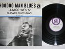 JUNIOR WELLS' CHICAGO BLUES BAND HOODOO MAN BLUES DELMARK PA-3014 Japan Vinyl LP