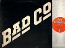 BAD COMPANY bad com (original uk) LP EX/VG ILPS 9279 hard rock island 1974