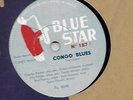 CHARLIE PARKER & D.GILLESPIE /Get Happy - Congo Blues/ 78 rpm BLUE STAR 187 (FR)