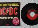 AC/DC - Highway to Hell - Rare French Jukebox promo single 45