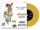 Johnny Hallyday - 45 Tours - 100 Kilos De Barro - EP Pochette Espagnole (Vinyle