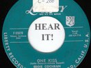 Eddie Cochran ROCKABILLY TEEN 45 (Liberty 55070) One Kiss /Mean When I'm Mad