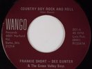 FRANKIE SHORT: Country Boy Rock and Roll WANGO Baltimore Bluegrass 45 Hear