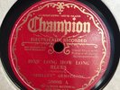 BUMBLE BEE SLIM SHELLY ARMSTRONG CHAMPION 50008 BLUES 78 RPM E-