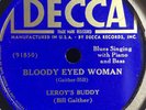 BILL GAITHER LEROY'S BUDDY DECCA 7812 BLUES 78 RPM E+