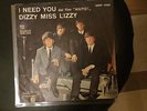 THE BEATLES (7 RPM) I NEED YOU/DIZZY MISS LIZZY QMSP 16385 FIRST PRESS ITALY