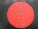 RARE 10” RED G&T FLUSH LABEL – ENRICO CARUSO (IRIS)