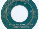 NORTHERN SOUL 45 - LARRY LASTER 