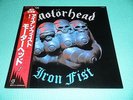 [Excellent] MOTORHEAD LP Iron Fist 1st Press Bronze/Victor Japan VIP-6824 OBI