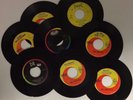 Vintage 45 Record Case with Contents incl Beatles