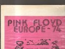 PINK FLOYD - europe 74 LP